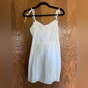 Boutique White Lace Dress